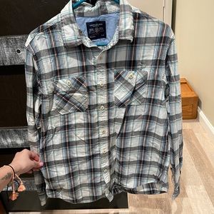 AEO button down shirt